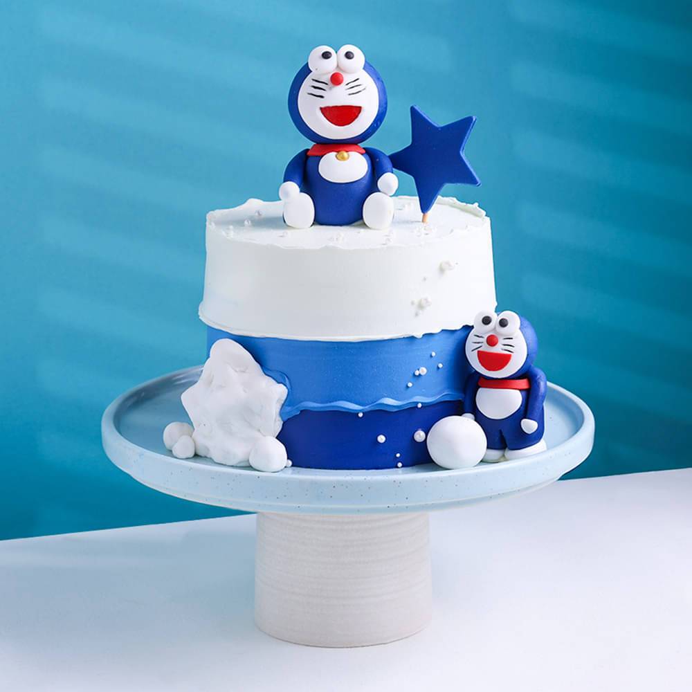 Doraemon Snows N Stars Cake