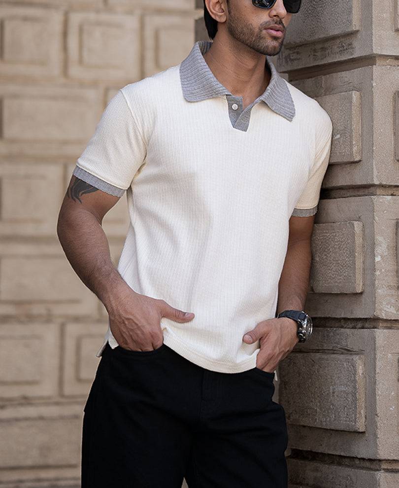 Light Fawn Half Sleeves Regular Fit T-Shirt Buy @ ₹499