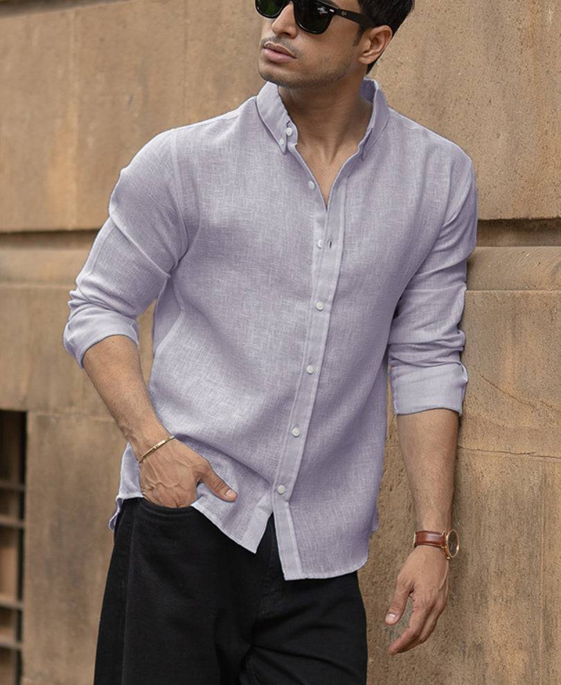 Light Grey Lightweight Shirt Buy @ ₹999