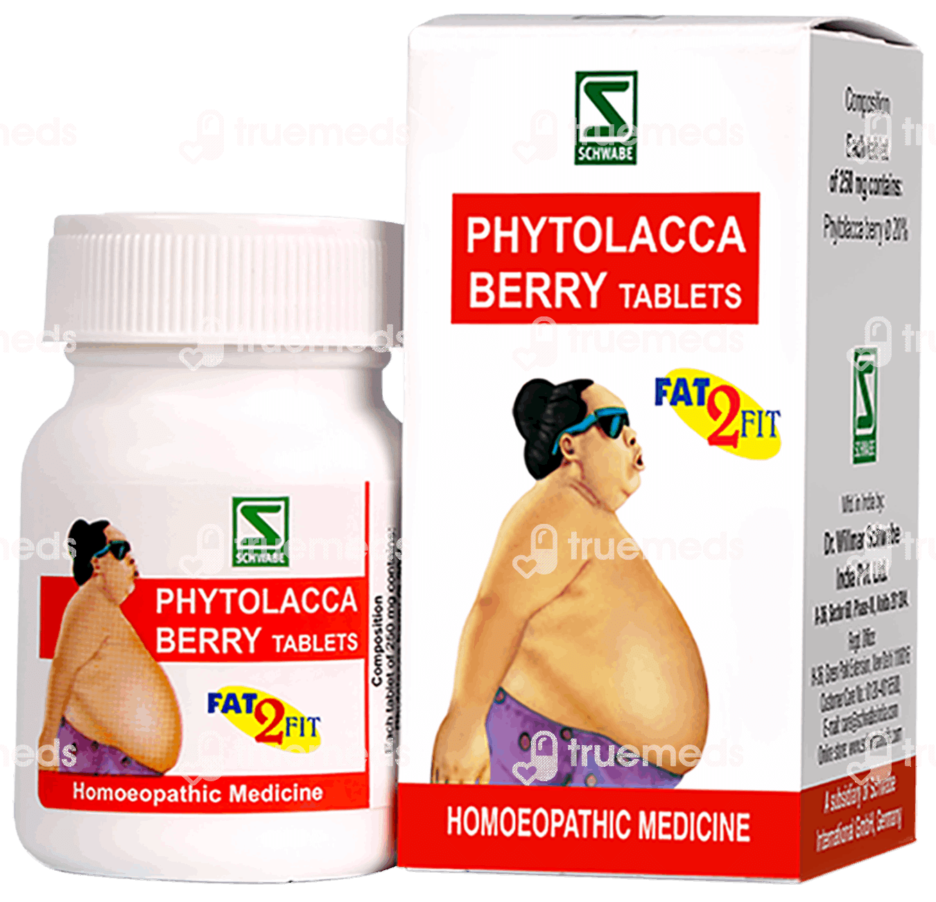 Dr Willmar Schwabe Phytolacca Berry Tablet 20gm