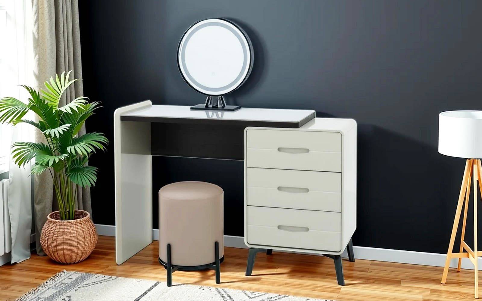 Royaloak Dallas American Dresser with Smart Touch Sensor Mirror