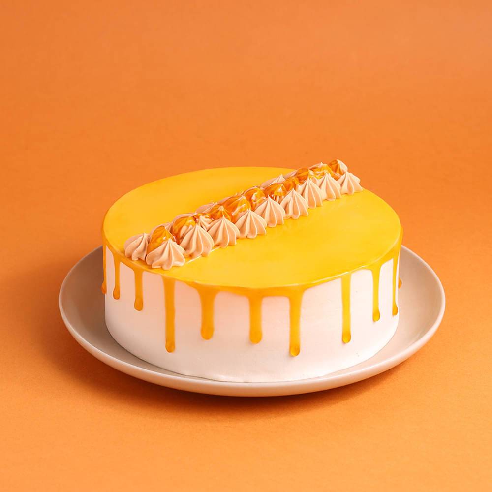 Butterscotch Drizzle Drip Cake