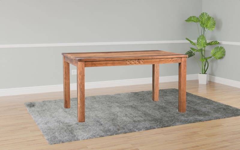 Royaloak Audi Sheesham Wood 6 Seater Table
