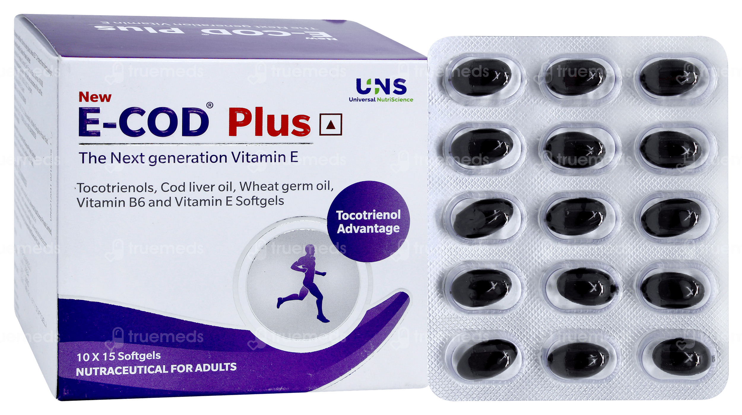 Buy E Cod Plus New Softgel 15 in Medicines | Best Health & Beauty on ...