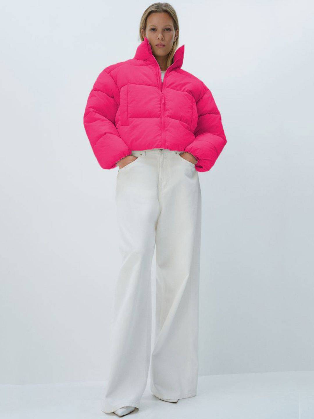 Kotty Women Crop Puffer Jacket