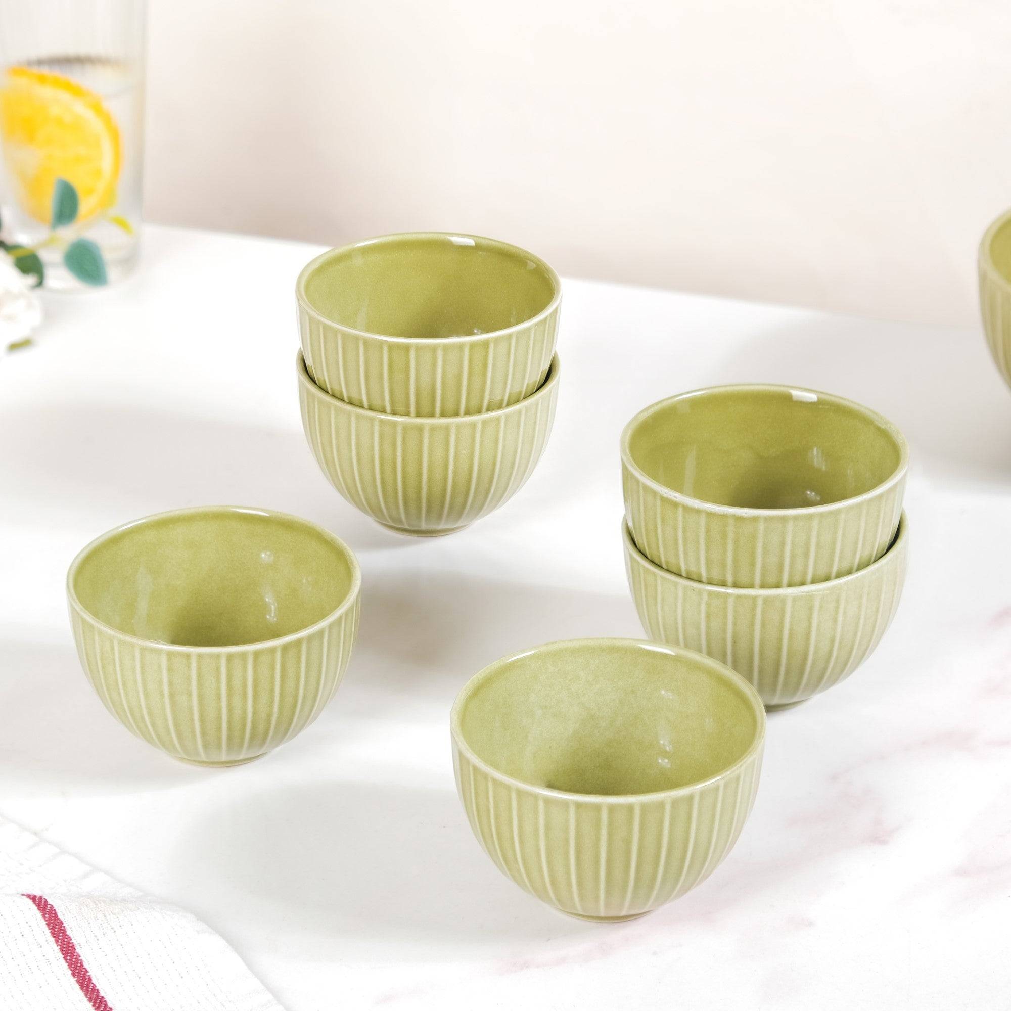 Costola Small Bowls For Snacks Set Of 6 250ml buy only at ₹1050