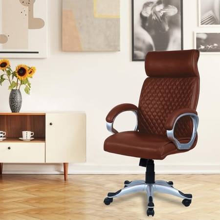 Wiwneags High Back Executive Chair in Ten Brown Colour