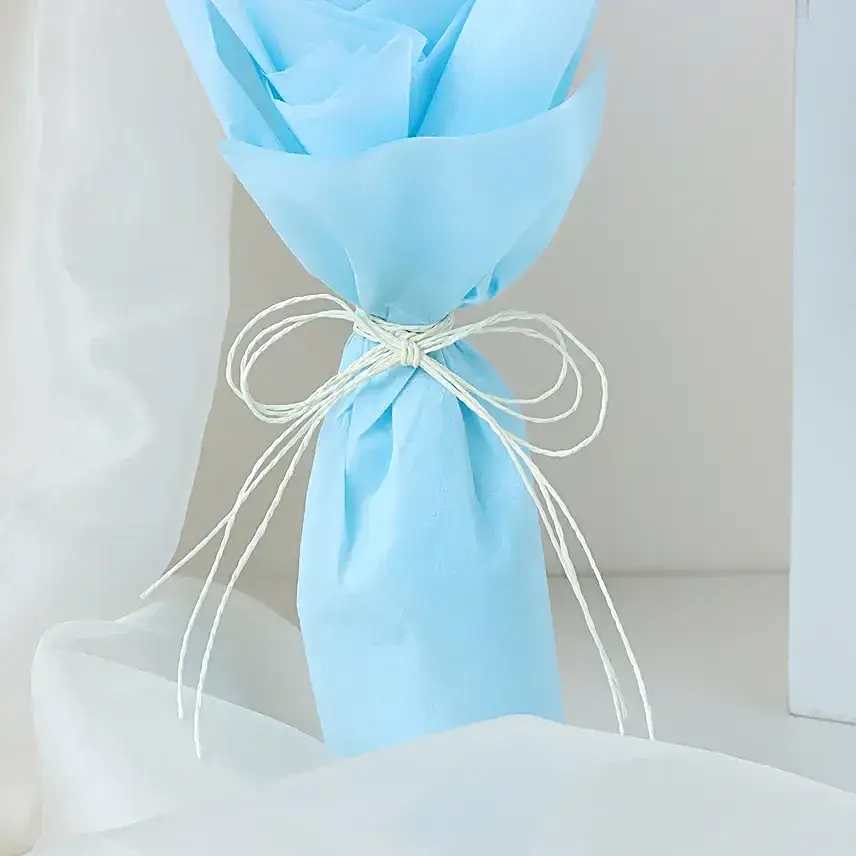 Elegant Single White Rose