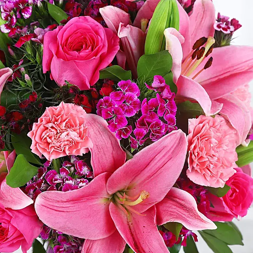 Enchanted Rose Lily Affair