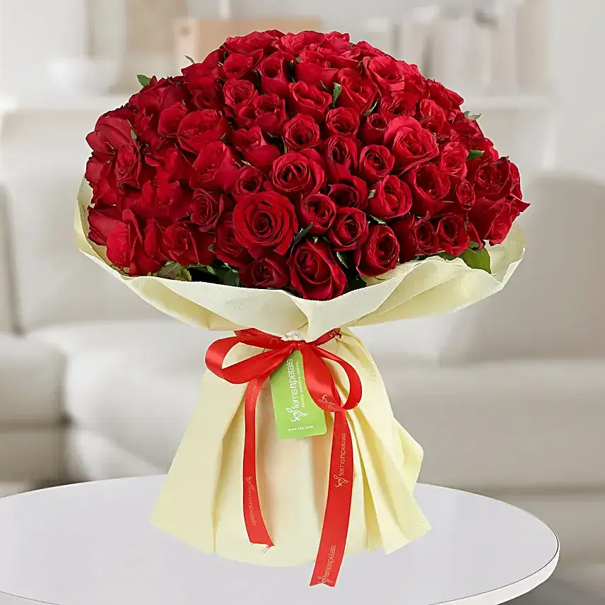 Enchanting 150 Red Roses Bouquet