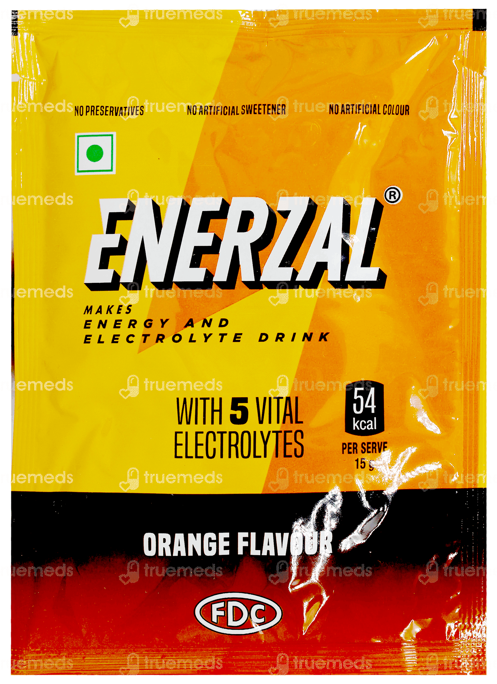 Enerzal Orange Flavour Powder 100gm