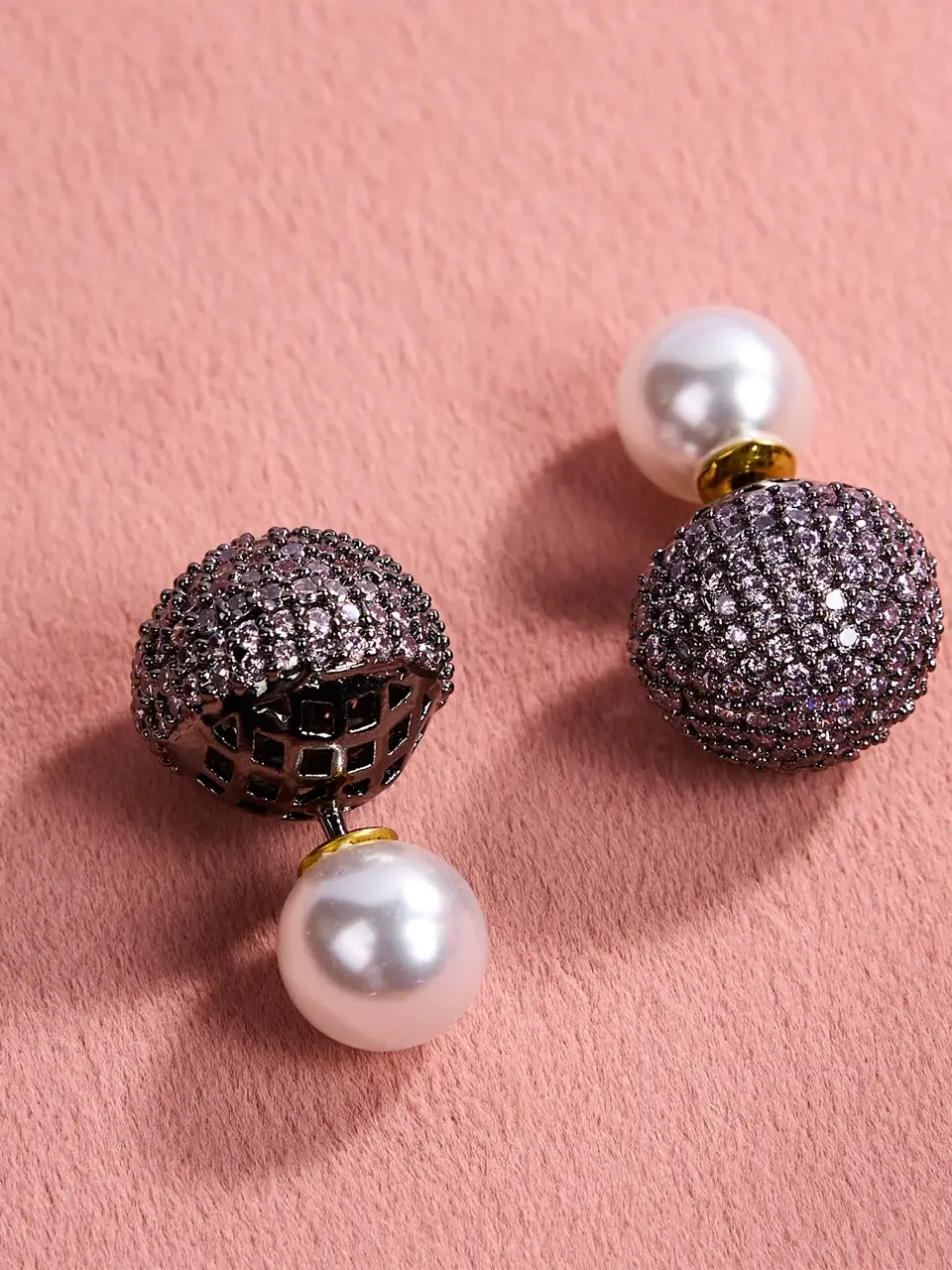 Sayda Jewels Mystic Orchid Earrings ER-KK-06 Buy @ ₹850