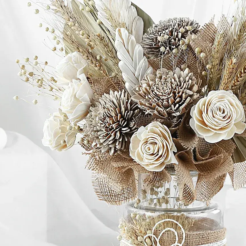 Eternal Dried Flower Jar