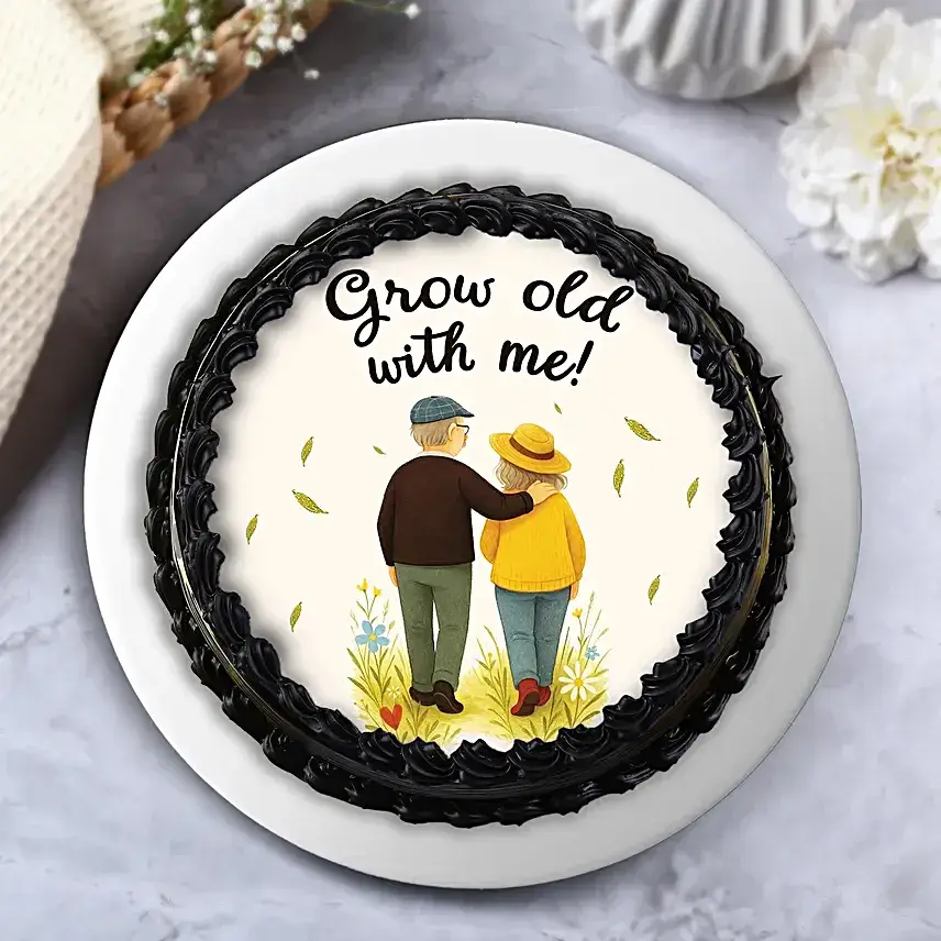 Everlasting Bond Eggless Truffle Cake: 500 g