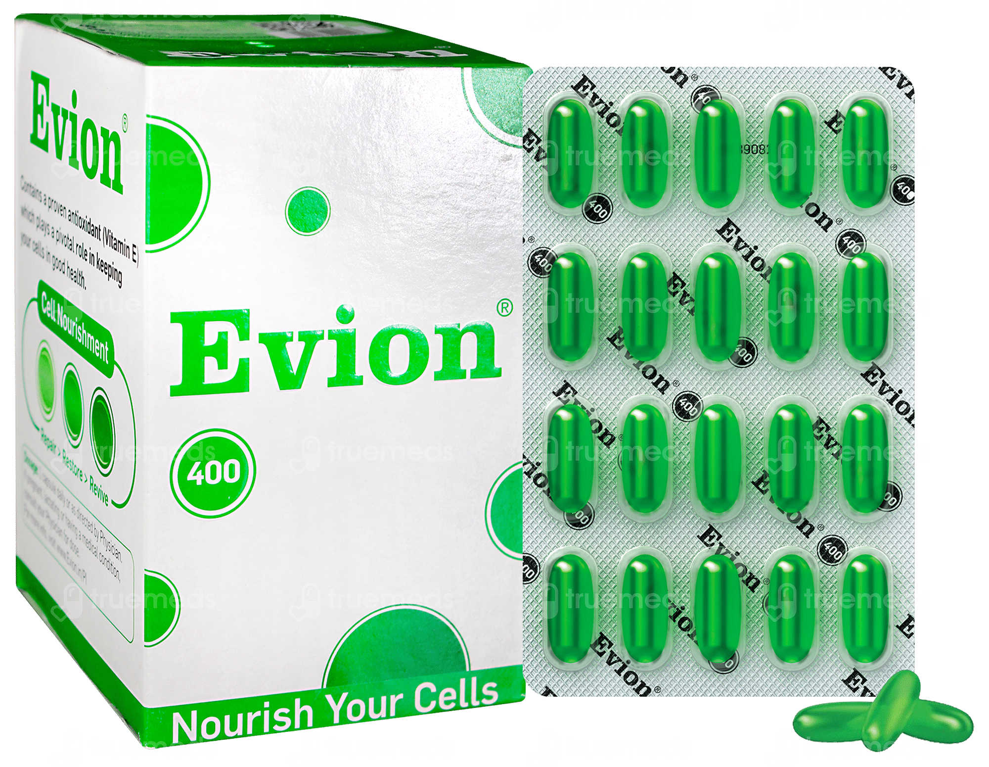 Evion 400 Capsule 20