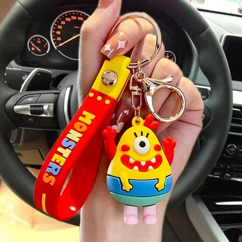 Premium Quality 3D Monster and Astronaut Keychain with (Self Adhesive Hook) Buy @ ₹269