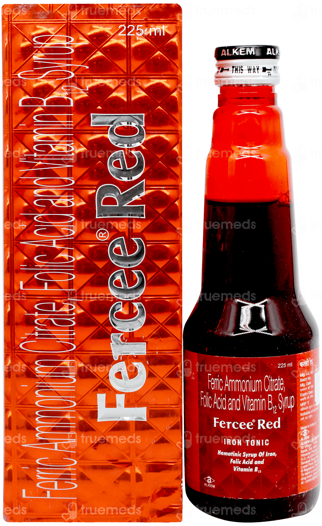 Fercee Red Syrup 225ml