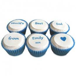 Personalized Message Cupcakes Buy at ₹649