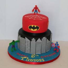 Superhero Theme Cake Buy at ₹5499