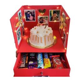 Glittery Surprise Cake Buy at ₹1999