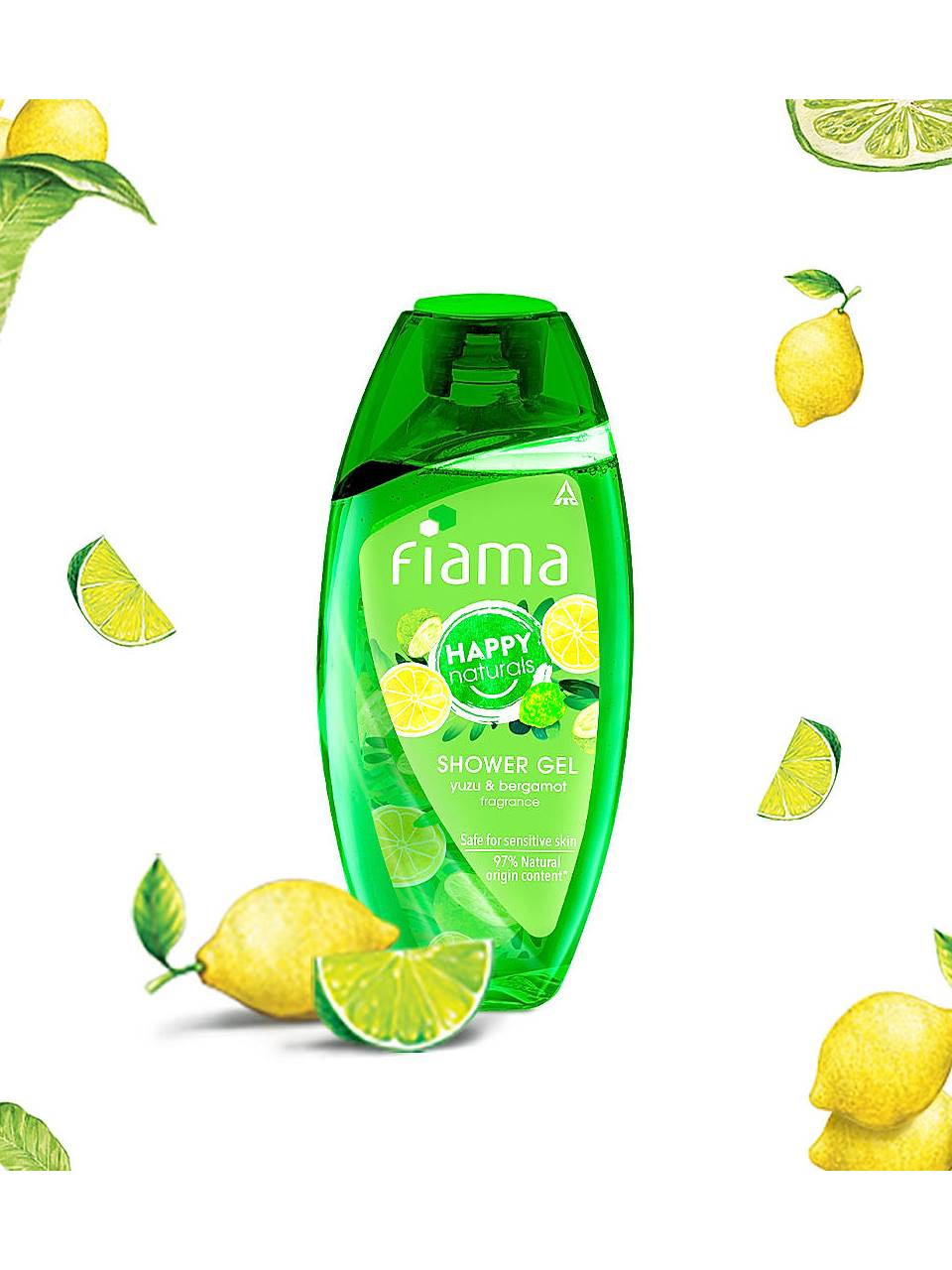 Fiama Happy Naturals Shower Gel Yuzu And Bergamot Buy only @ ₹194