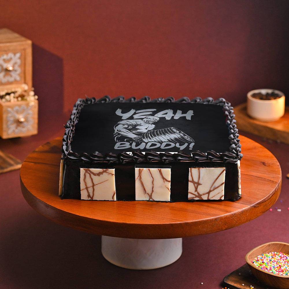 Fitness Birthday Bash Cake