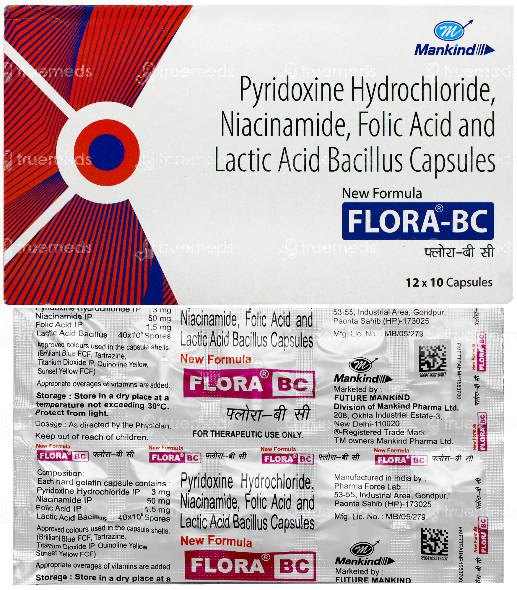 Flora Bc New Formula Capsule 10