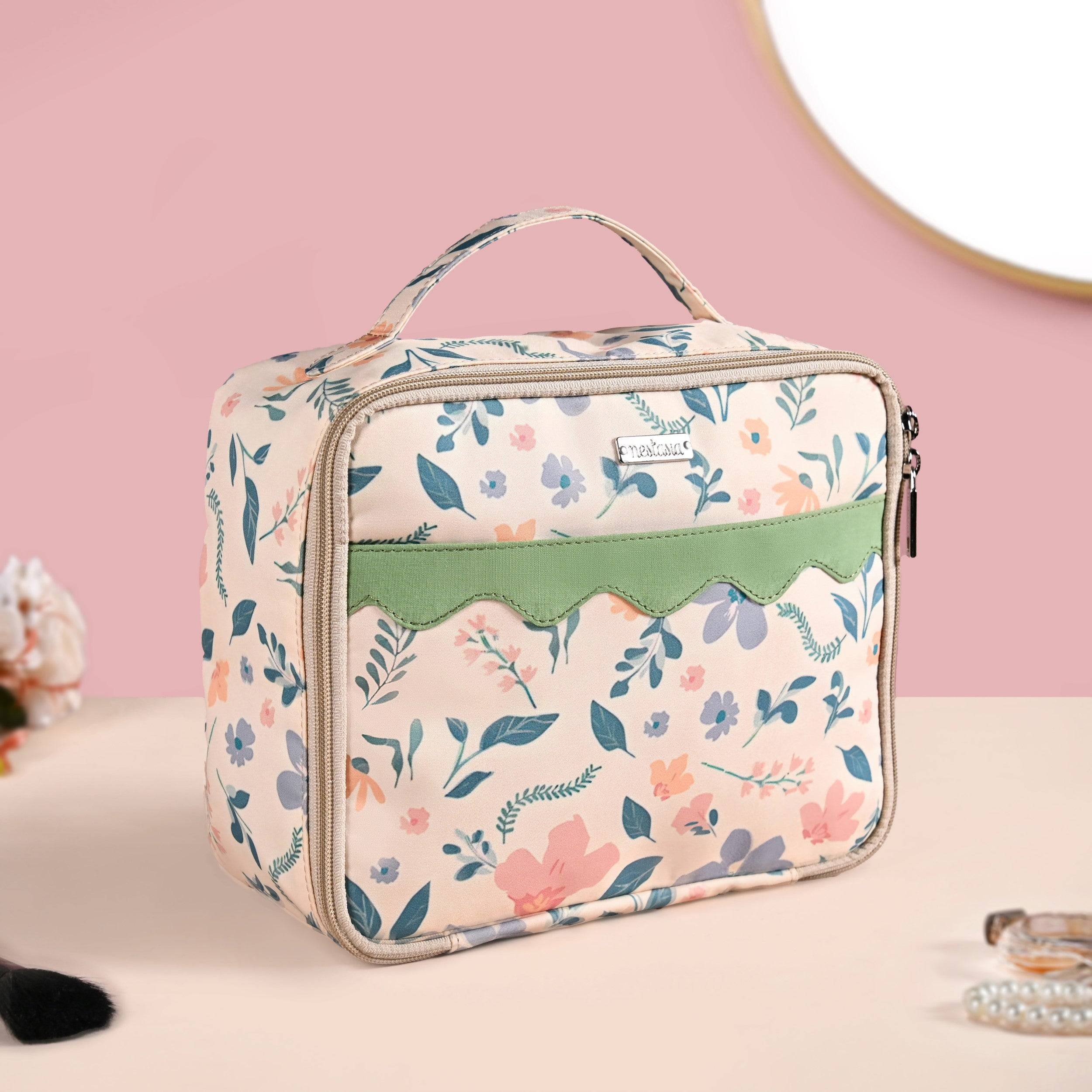 Botanic Travel Organiser And Makeup Bag