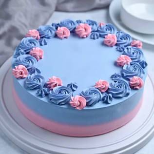 Floral Blush Cake