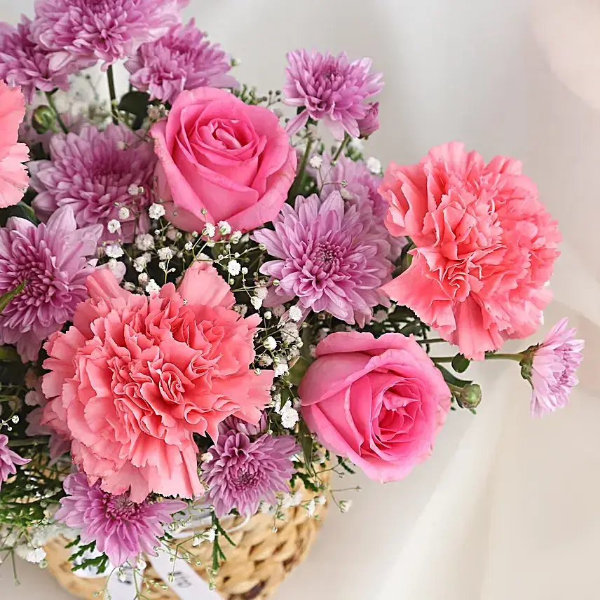 Floral Symphony Basket