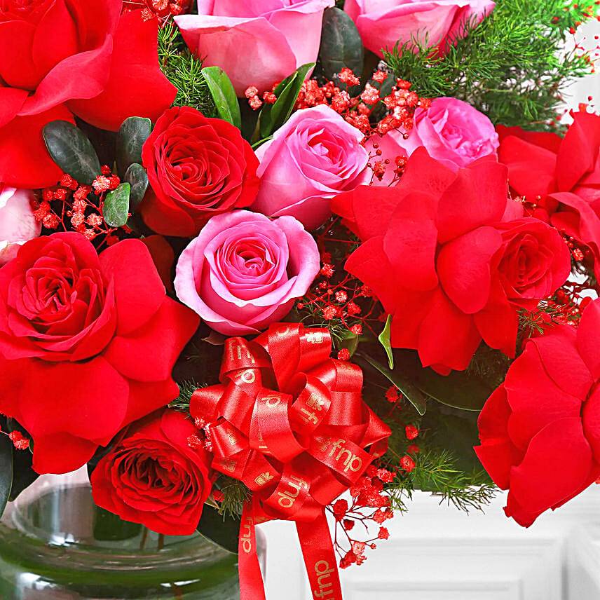 Burst of Love Rose Arrangement