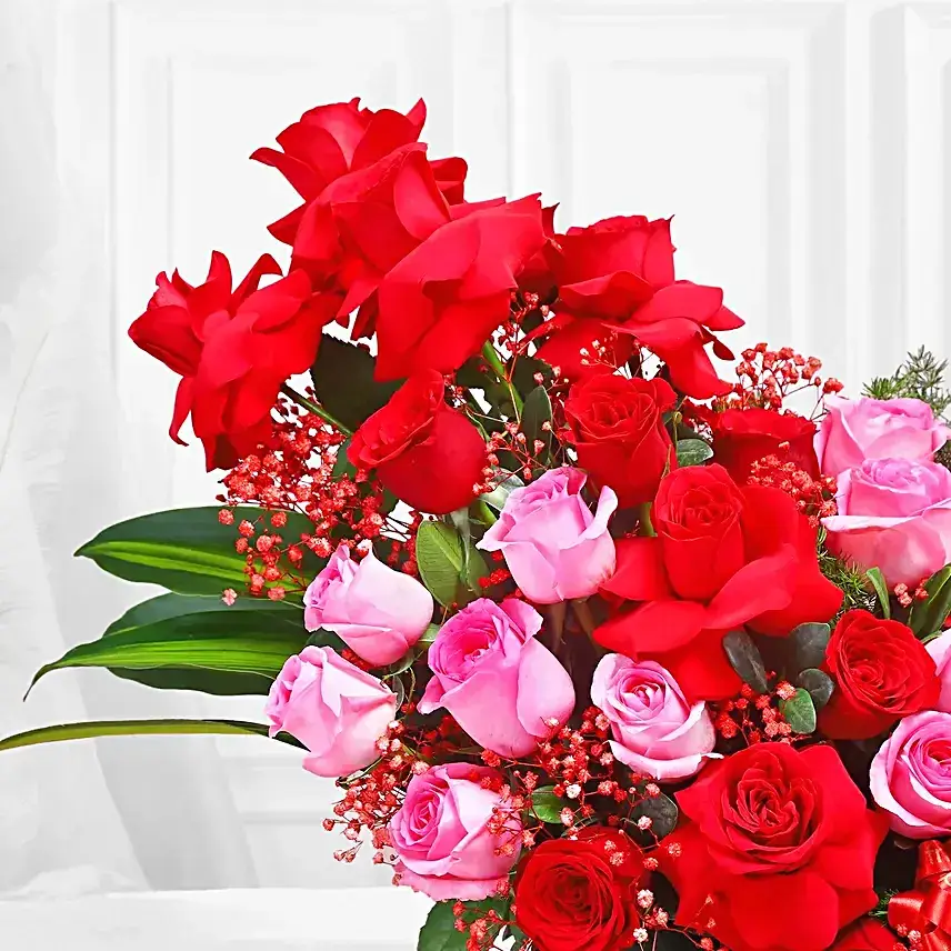 Burst of Love Rose Arrangement