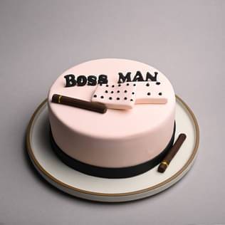 Boss Man Cigar Cake