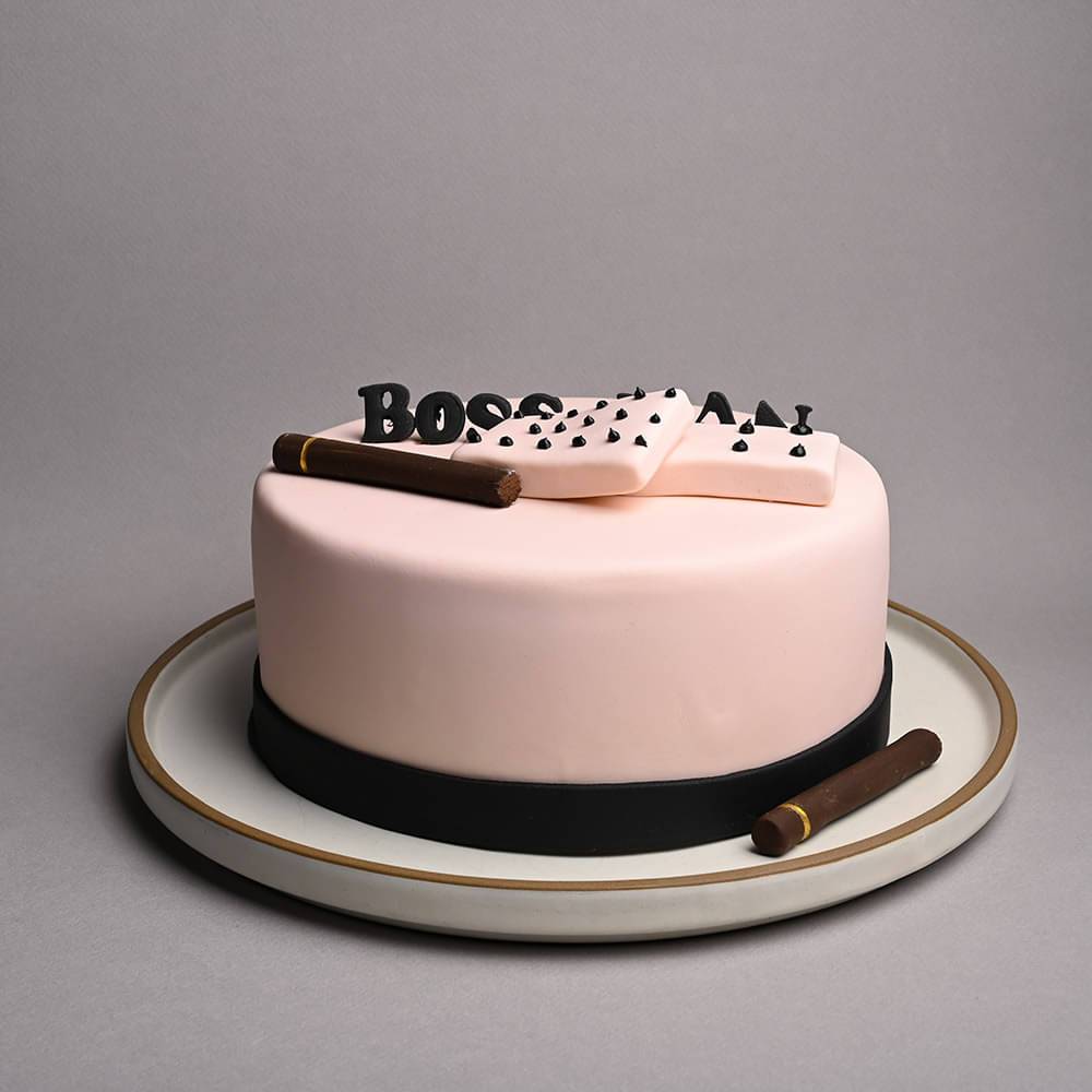Boss Man Cigar Cake