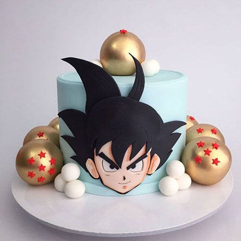 Fondant Dragon Ball Z Cake