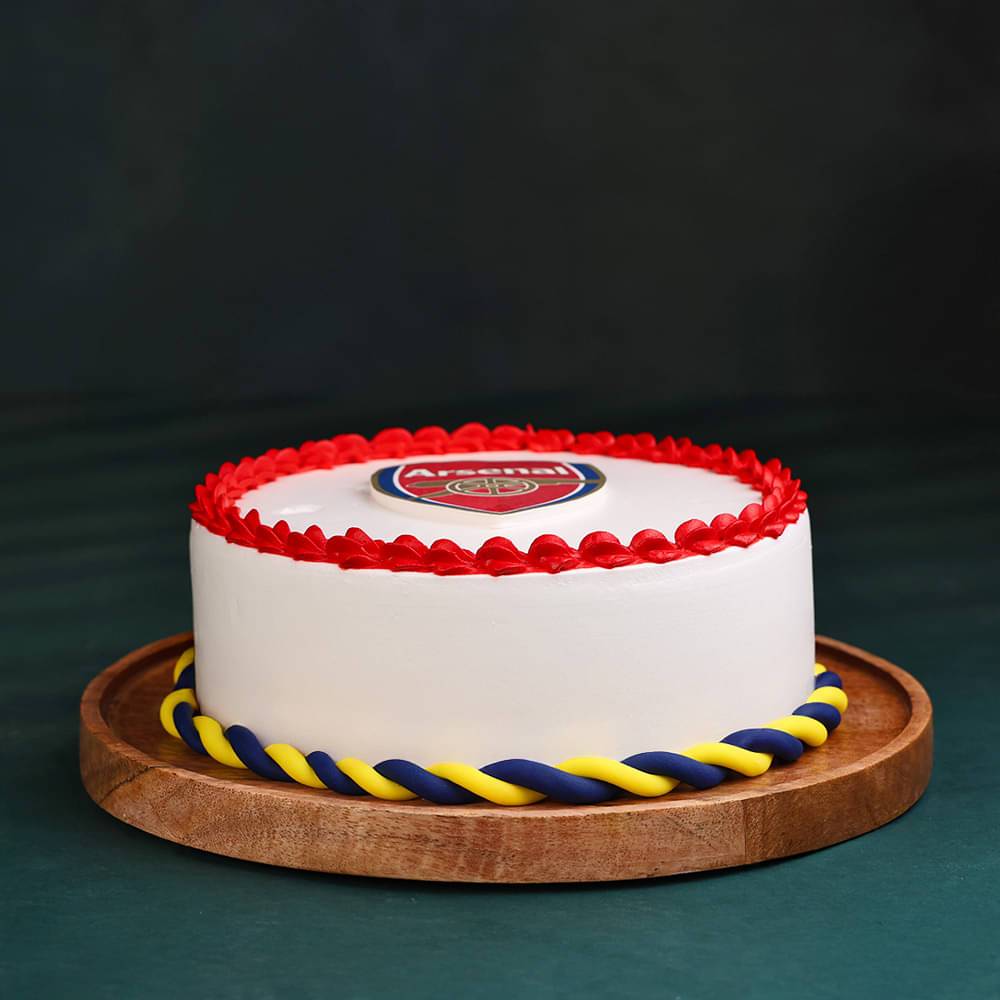 Football Fanatic Celebration Cake