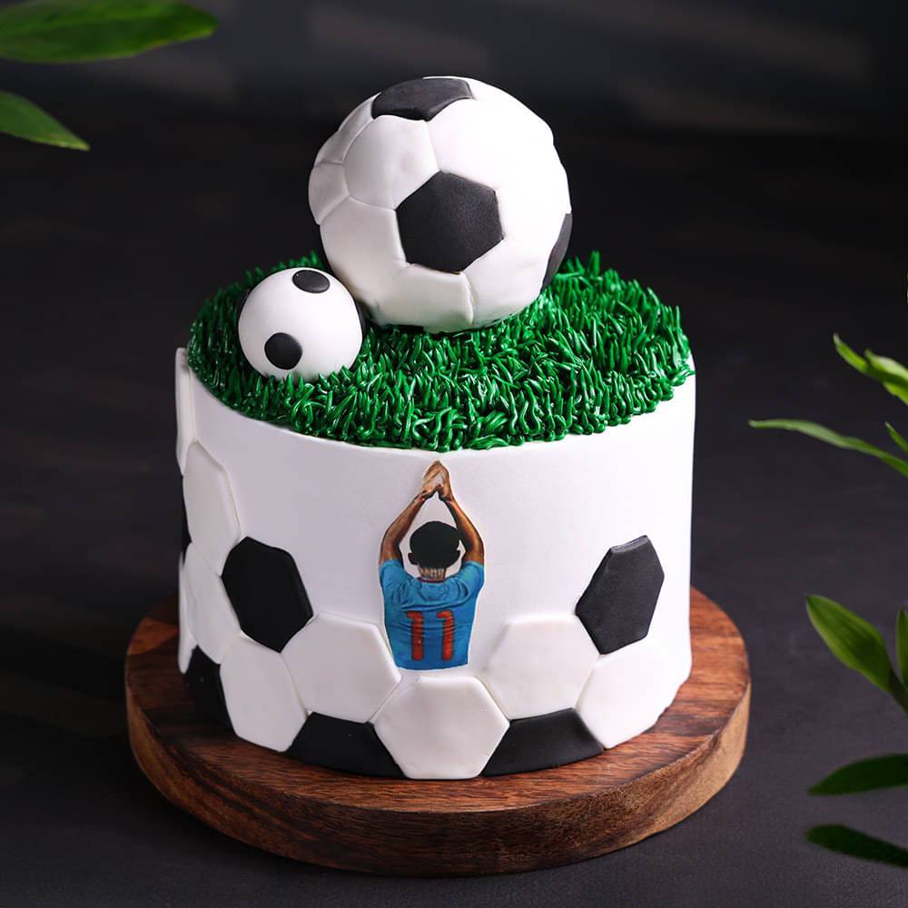 This Football Theme Cake