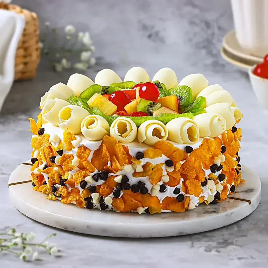 Fruit Overload Cake Half Kg Eggless