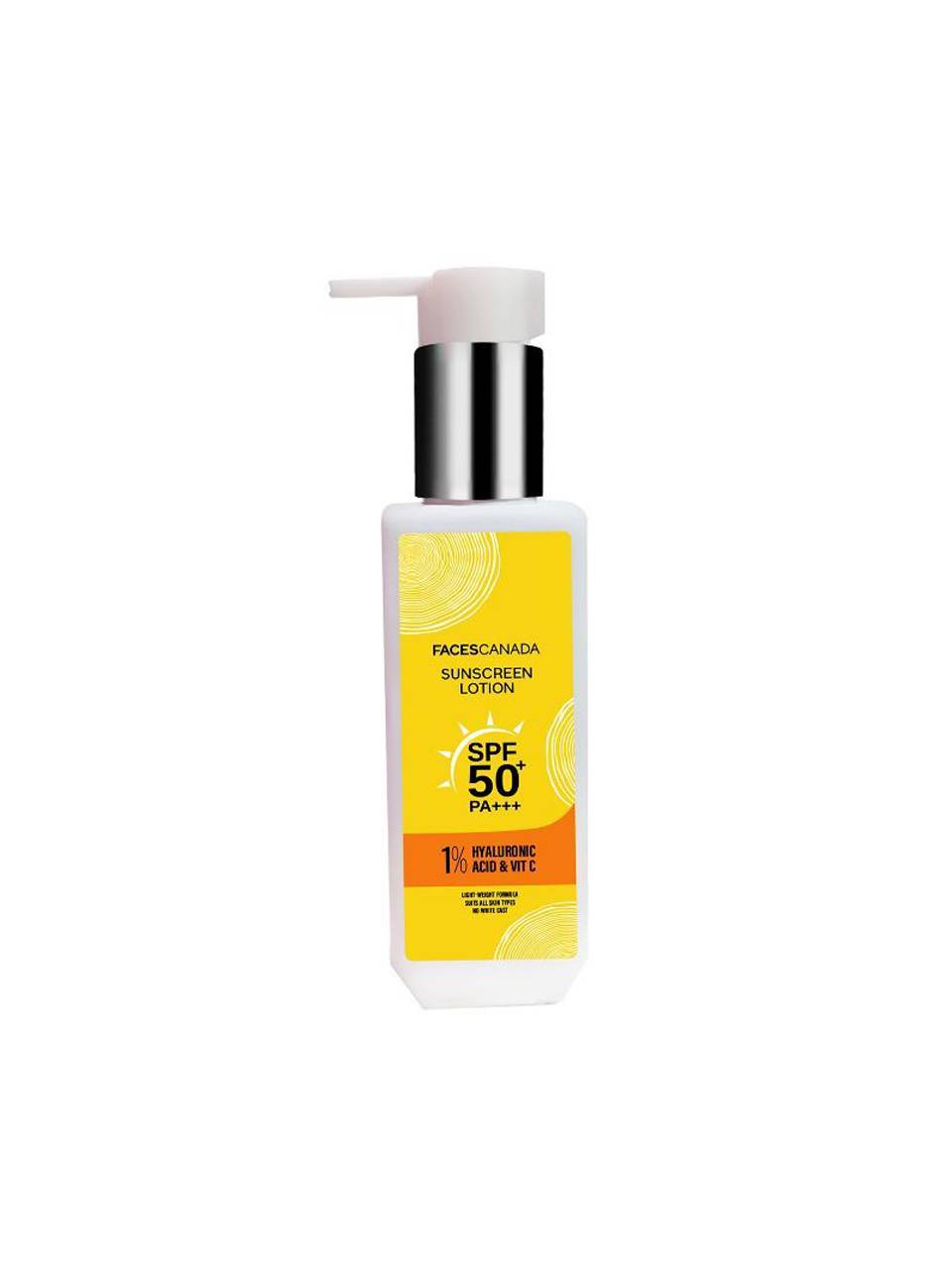 Faces Canada Sunscreen Lotion Spf 50+ Pa+++ Buy only @ ₹599