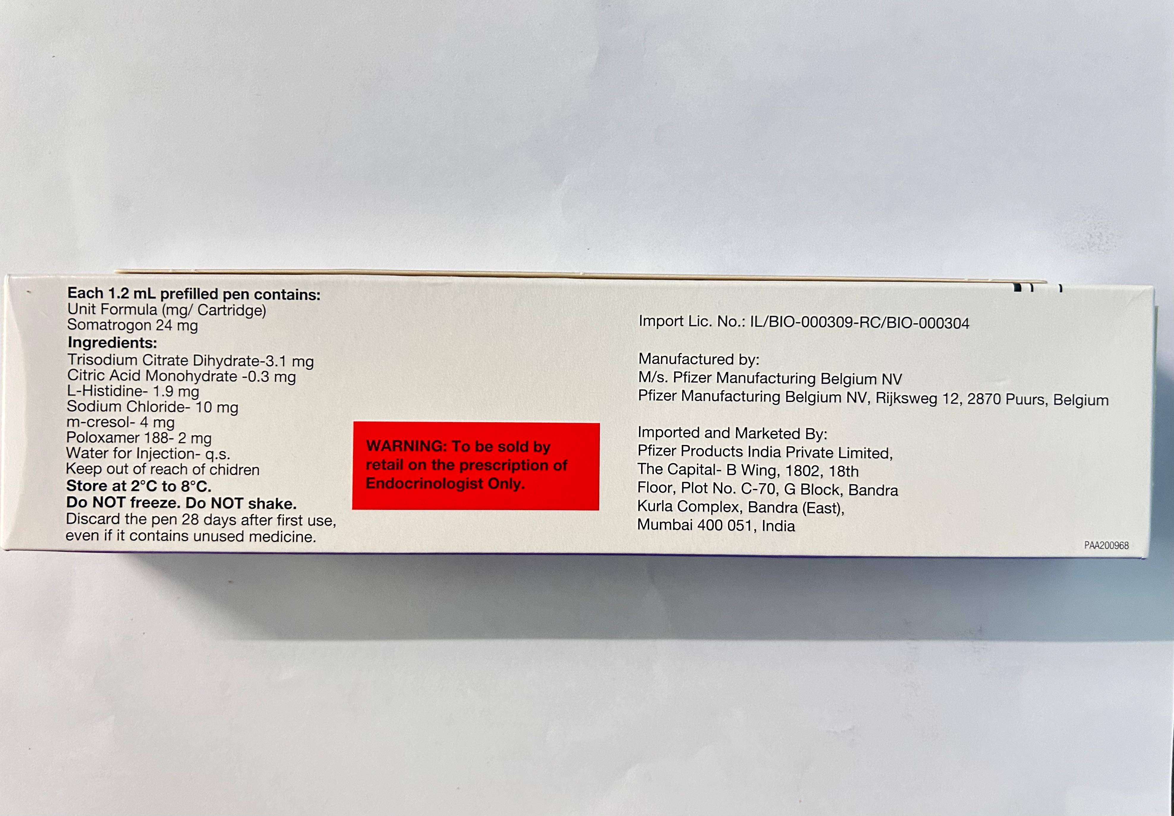 Genryzon 60mg Injection