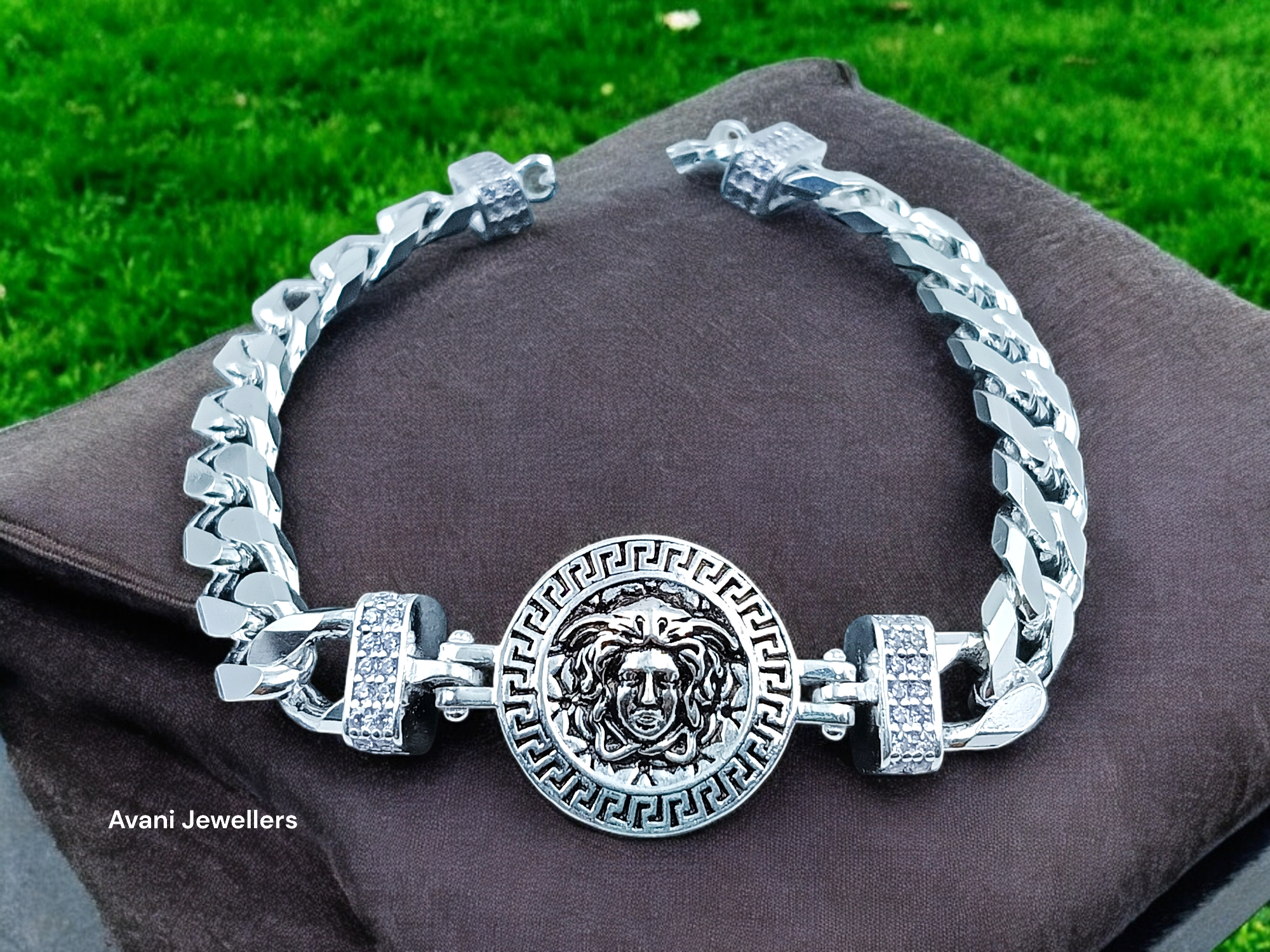 Silver Gents Bracelet @ ₹13232