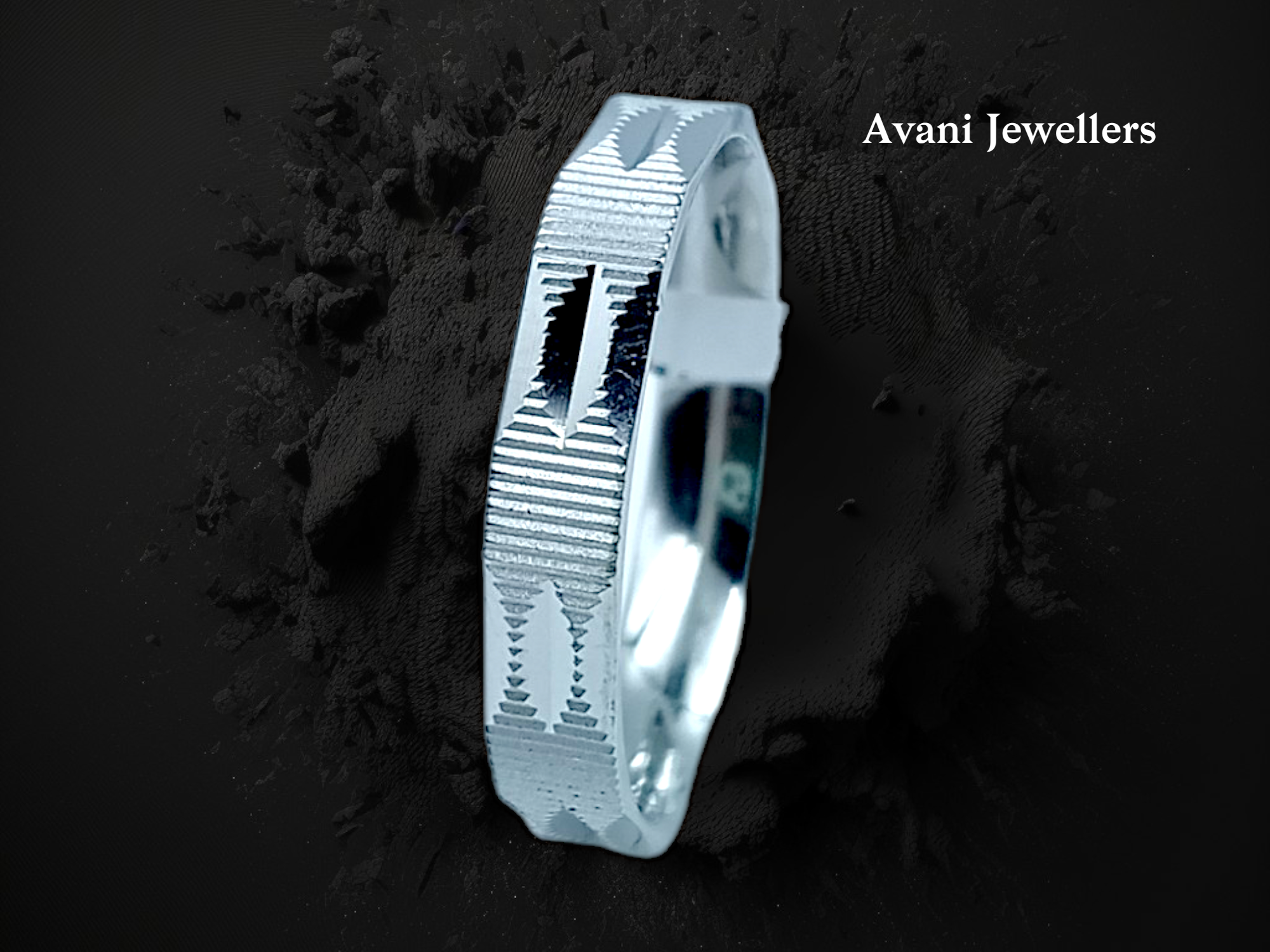 Silver Gents Bands @ ₹1409