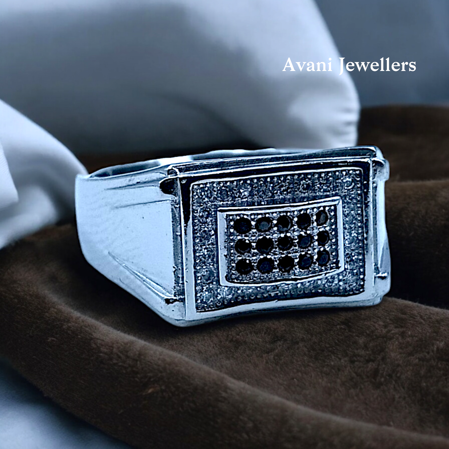 Silver Gents Fancy Rings @ ₹2912