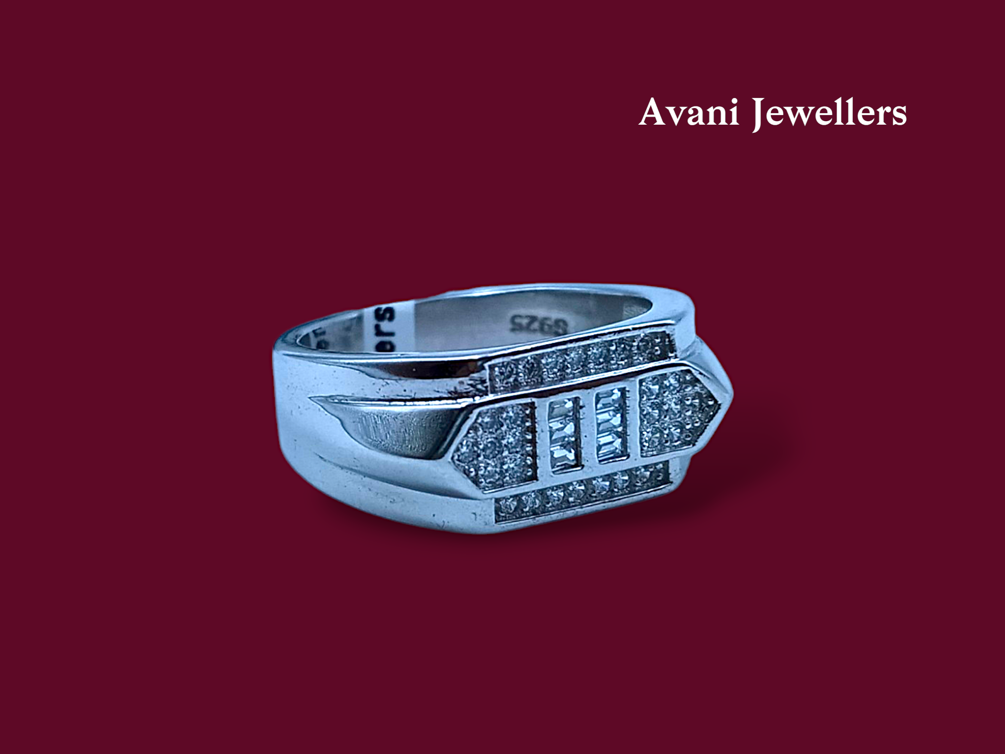 Silver Gents Fancy Rings @ ₹2817