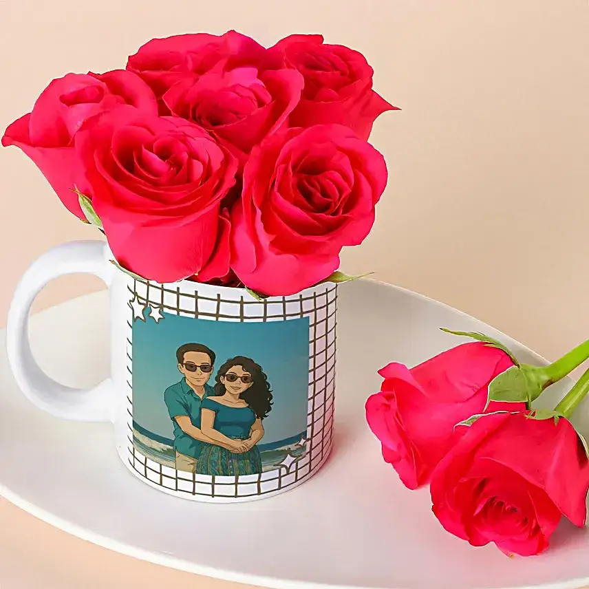 Gibli Art Rose cup