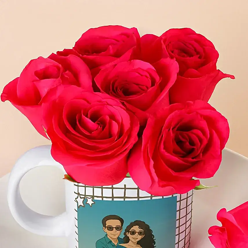 Gibli Art Rose cup