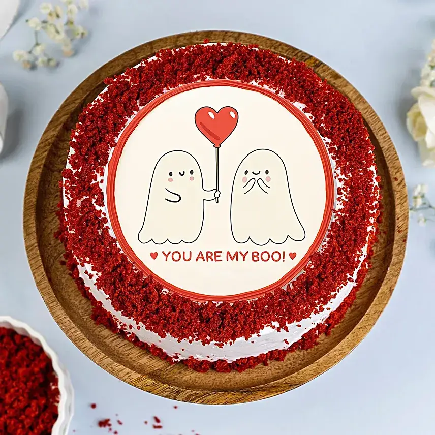 Girlfriend Day Red Velvet Delight Cake