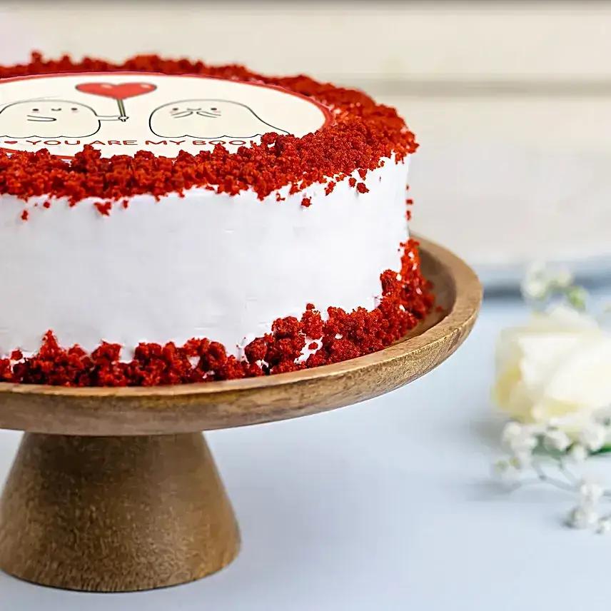 Girlfriend Day Red Velvet Delight Cake