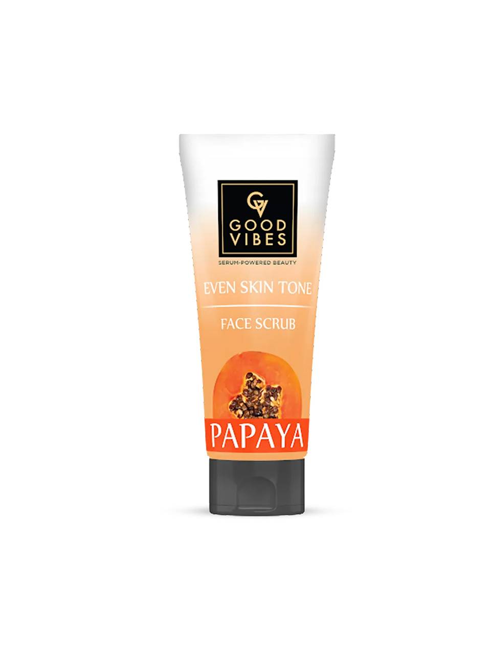 Good Vibes Even Skin Tone Papaya Face Scrub Buy only @ ₹325