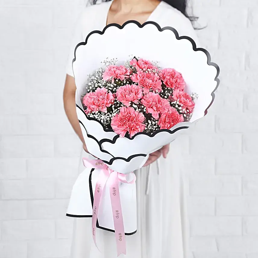 Graceful Carnation Bloom